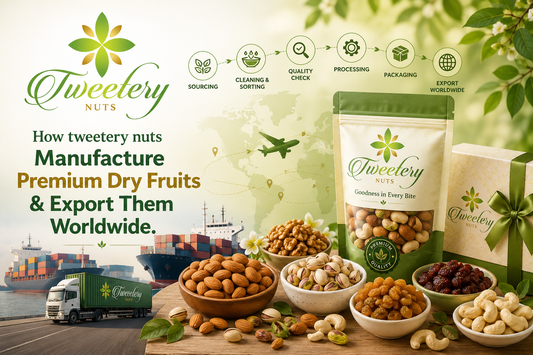 How We Manufacture Premium Dry Fruits & Export Them Worldwide