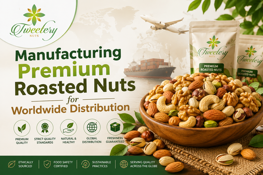 Manufacturing Premium Roasted Nuts for Worldwide Distribution
