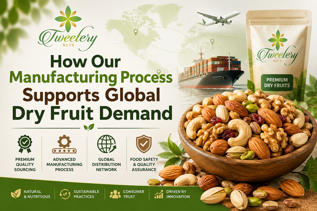 How Our Manufacturing Process Supports Global Dry Fruit Demand