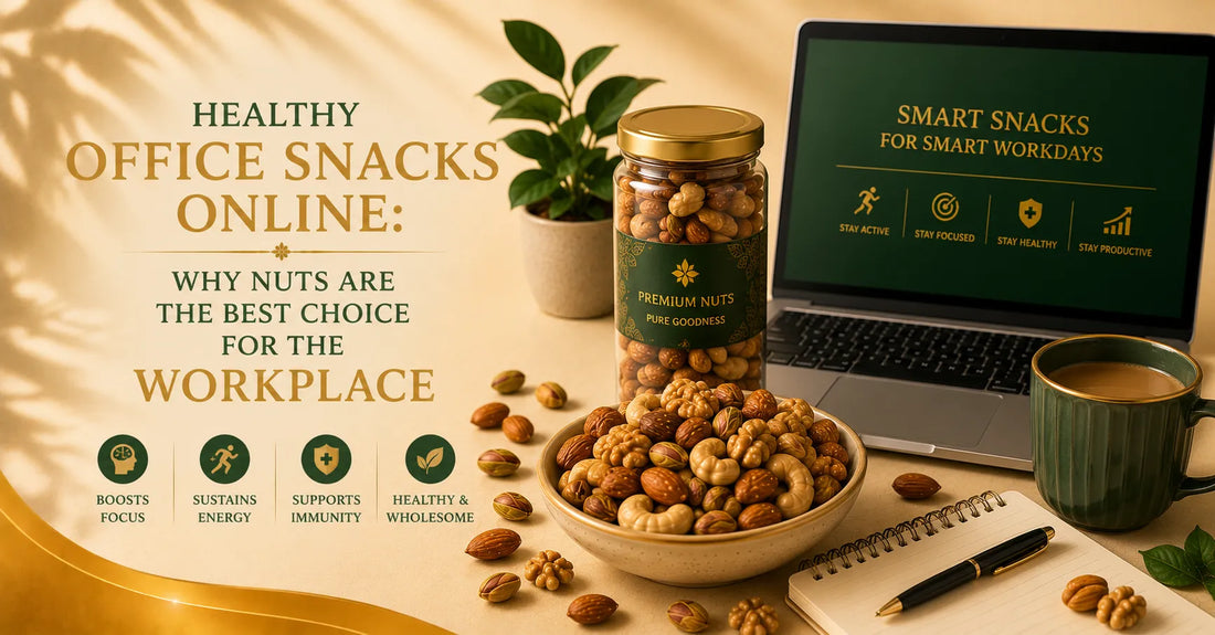 Healthy Office Snacks Online: Why Nuts Are the Best Choice for the Workplace