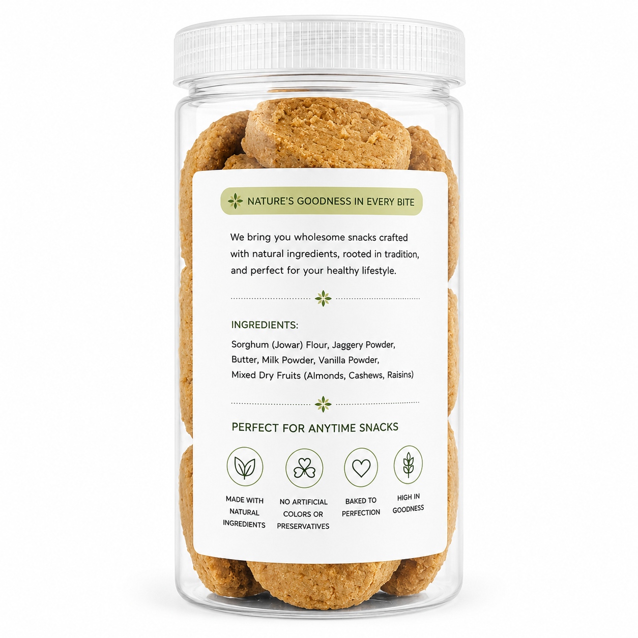 Jowar Jaggery Cookies