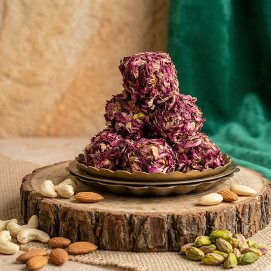 Rose Dryfruit Laddoo
